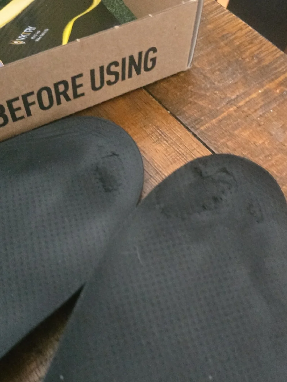 VKTRY Men’s Black Performance Insoles - Low-Profile Support - Picture 5 of 9